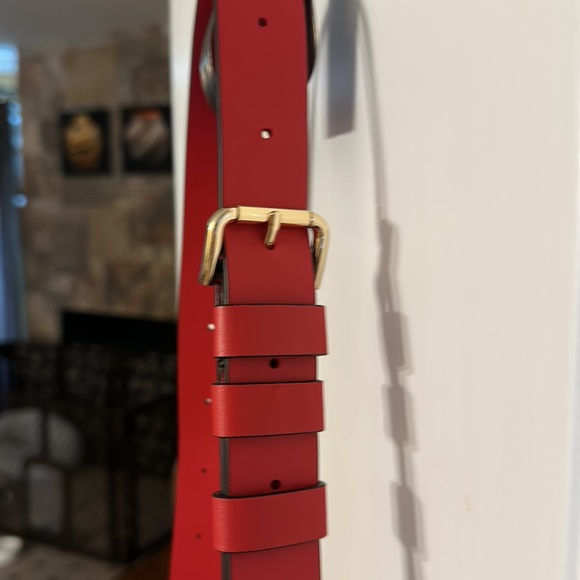 Michael Kors Blakely Bright Red messenger bag NWT - Picture 7 of 15